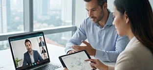 企業様とのオンライン相談